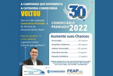 Sincomerciários de Avaré realiza mais uma vez campanha de valorização sindical