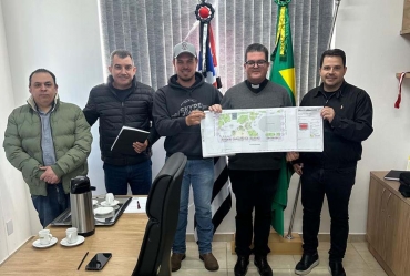 Prefeito de Coronel Macedo apresenta projeto da nova Praça Padre Elredo do Carmo Costa, que será cartão-postal do município