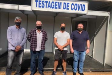 Tenda para testes de Covid é liberada pela Vigilância em Avaré