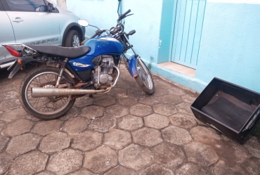 Polícia Civil prende homem que furtou motocicleta e recupera veículo