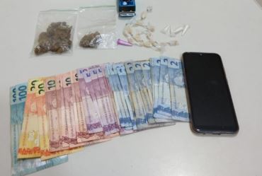 Homem é preso em casa com maconha, cocaína e crack em Avaré