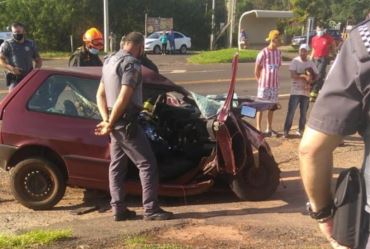 Homem morre em acidente na entrada do Balneário Costa Azul