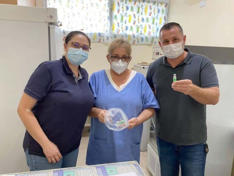 São 50 doses que imunizará o restante dos profissionais da Saúde em Coronel Macedo