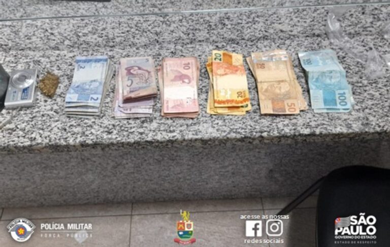 Polícia Militar prende jovem por receptação e tráfico de drogas