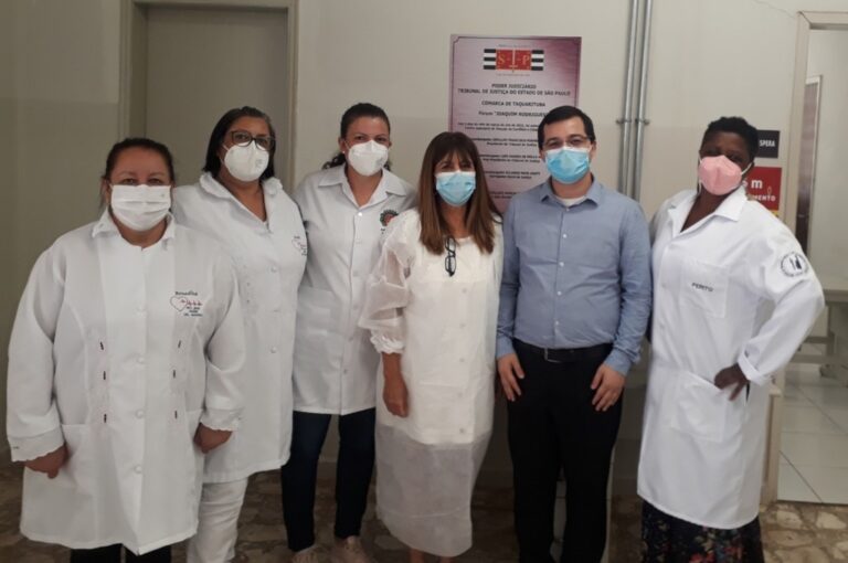 Cejusc de Taquarituba, Prefeitura Municipal de Coronel Macedo e Imesc iniciam Projeto Piloto para exames de DNA na Comarca de Taquarituba