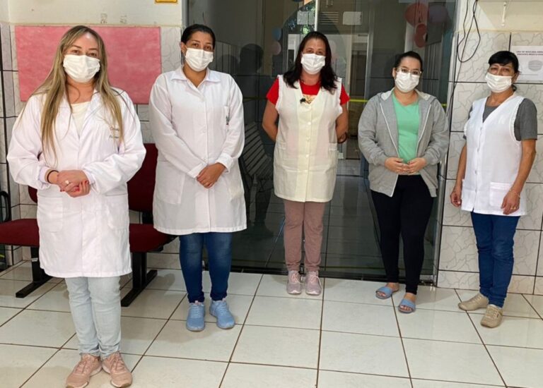 Secretaria de Saúde de Timburi aplica as doses das vacinas contra gripe e sarampo