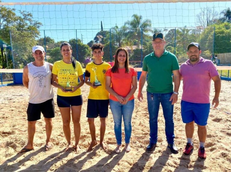 Município de Timburi promove 1º torneio de vôlei de areia
