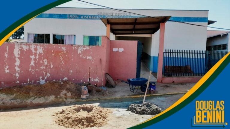 Prefeitura de Itaporanga reforma e amplia creche no Bairro Santo Antônio