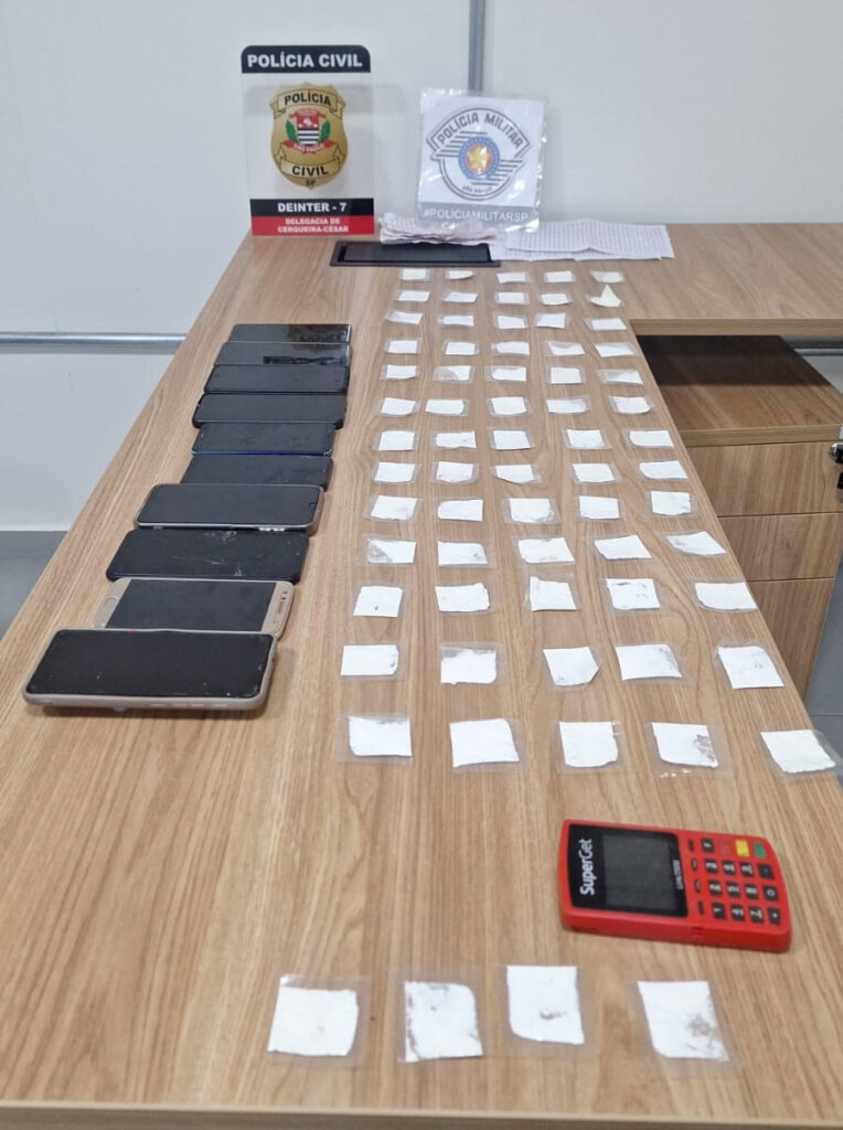 Operação cronos: polícia civil e polícia militar desarticulam ponto de armazenamento de drogas em Cerqueira César