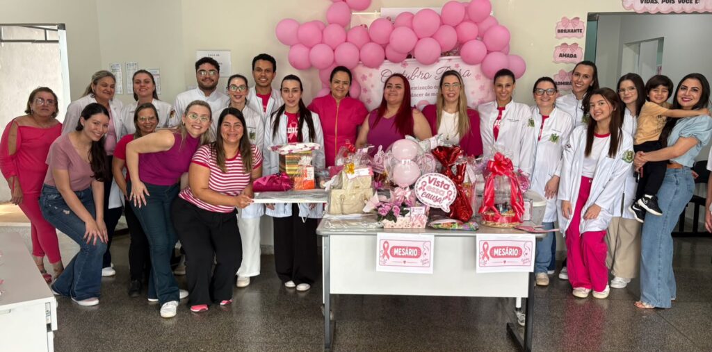 Outubro Rosa reúne mulheres em ação de prevenção e cuidado com a saúde em Coronel Macedo