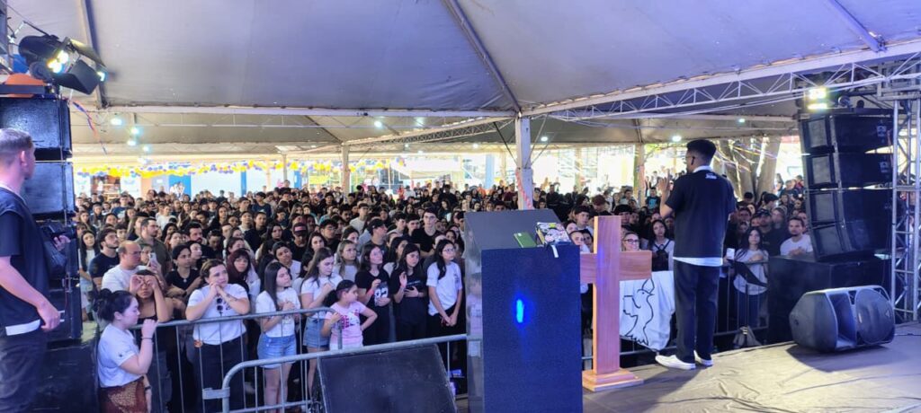 Mais de mil jovens participam do Dia Nacional da Juventude em Avaré no domingo, dia 18
