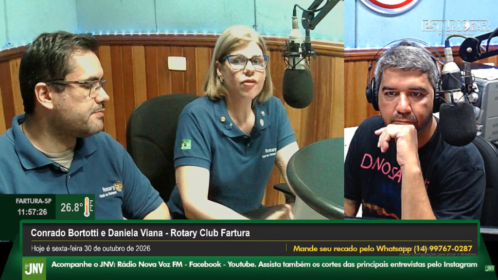 Rotary Club de Fartura amplia ações sociais e busca fortalecer parcerias
